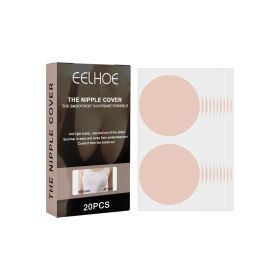 EELHOE Invisible Breast Tape, Anti-Protrusion Areola Invisible Wedding Bra Breathable Tape (Option: 20pcs-12g-2.95*1.57*0.39inch)